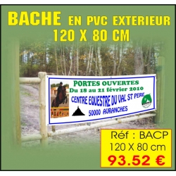 Bâche PVC souple ( 120 x 80 cm)